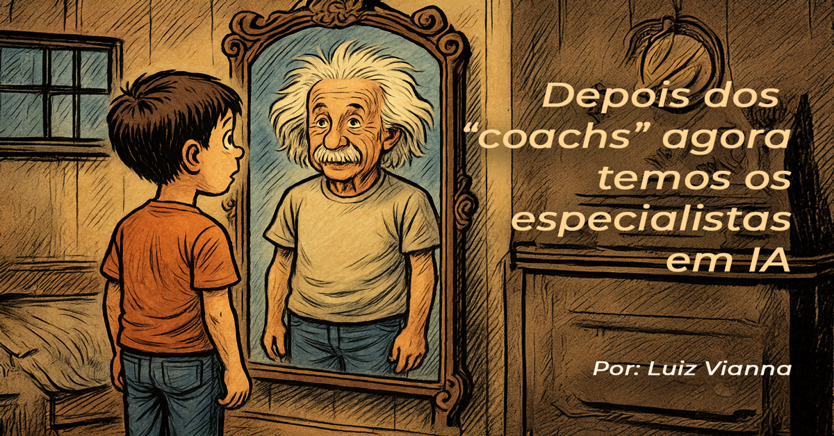 Depois dos “coachs”, agora temos os “especialistas” em IA